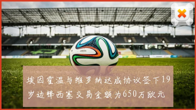 埃因霍温与维罗纳达成协议签下19岁边锋西塞交易金额为650万欧元
